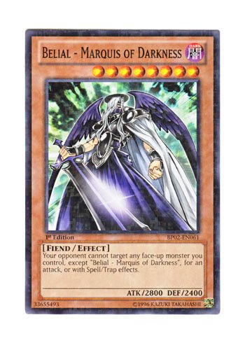 ベイルマークの大主　拡張　英語版　2枚セット Amazon.co.jp: 遊戯王 英語版 BP02-EN061 Belial - Marquis of