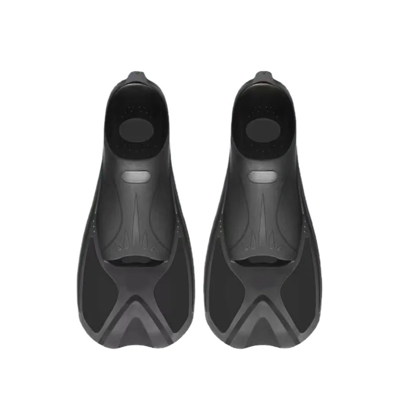 Palmes de plongée Courtes, entraînement Natation | Chaussures grenouille for la plongée en apnée et les sports nautiques