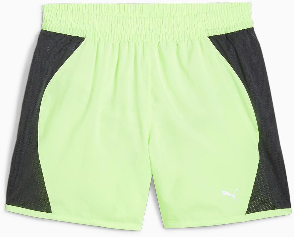 PUMA Womens Run Favorite Velocity 5 Inch Athletic Shorts Casual Bottoms Casual Breathable - Green