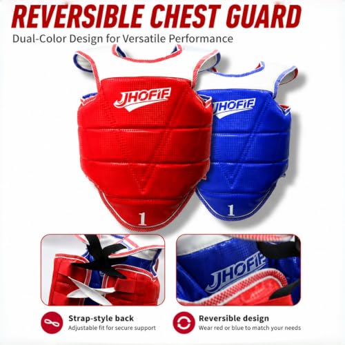 Image of Sparring Gear 13PCS Set for Adult & Youth - Taekwondo Sparring Gear with Boxing Gloves, Headgear, Chest Guard, Boxing Equipment for Karate, Kickboxing, MMA Training & Competition