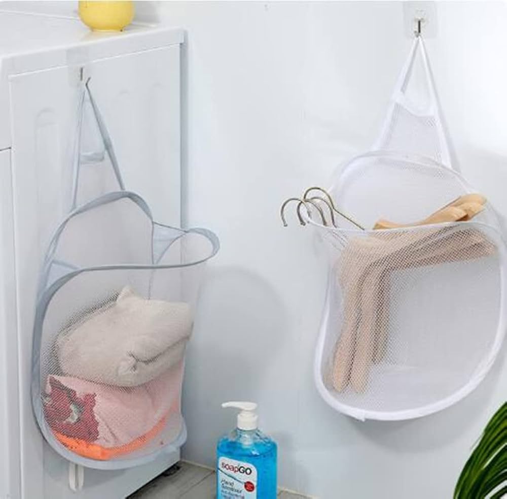 Amazon.co.jp: Morices ランドリーバスケット【2枚】 洗濯かご