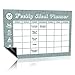 Magnetic Dry Erase Weekly Meal Planner 11X17 Whiteboard