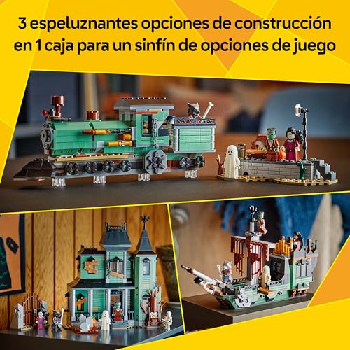 Image of LEGO Creator 3in1 Haunted Mansion House Building Toy 31167 for 9+ Gift for Boys and Girls