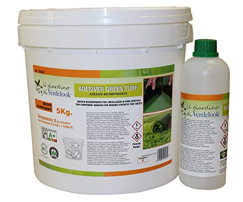Verdelook Zweikomponenten-Kleber für Rasenverlegung in Packung mit 5 kg Cover