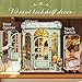 CUTEBEE Book Nook Kit - DIY Miniature House Dollhouse Kit for Adults and Teens, Booknook Tiny House Bookshelf Decor 3D Wooden Puzzle, Gifts for Family, Friends (Champs-Élysées Florist)