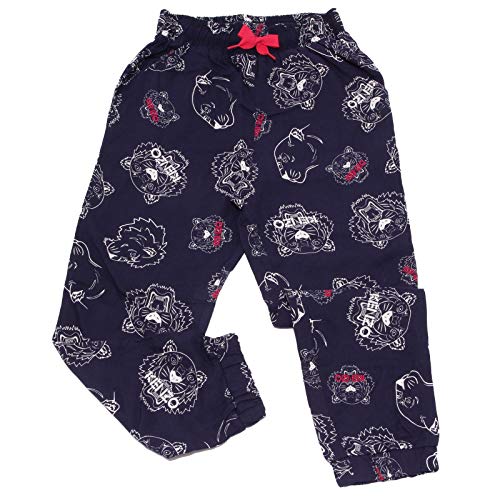 Pantalón azul Kenzo niña algodón cómodo sin rozaduras diario