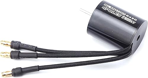 Miniatura 4 de GoolRC 2430 7200KV 4P Motor sin escobillas sin sensor con 25A ESC sin escobillas (controlador de velocidad eléctrico) para 1/16 1/18 RC Car Truck