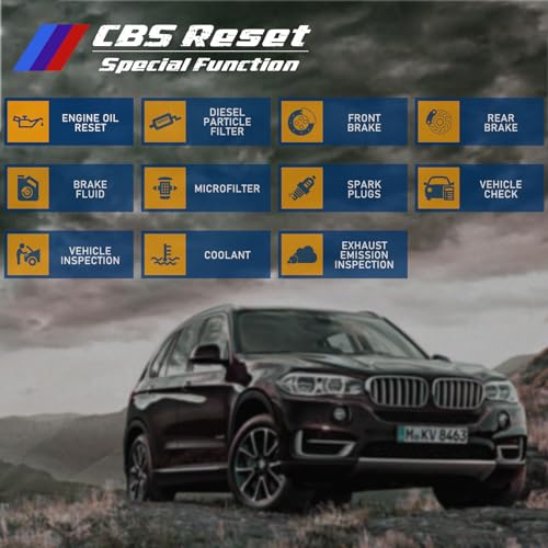 C410 OBD2 Scanner Fit for BMW Mini EPB ABS SRS DPF Oil Reset Multi System Scan Tool with Battery Registration OBDII Code Reader Diagnostic Scan Tool [New Version Update of Creator C110+ C310+] by UPsicHi - Image 3