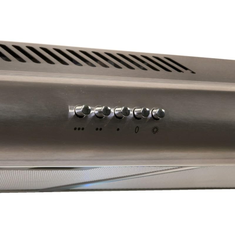 BELDEKO Hotte Casquette 90 cm Inox 420 m3/h 100W - Marque Française