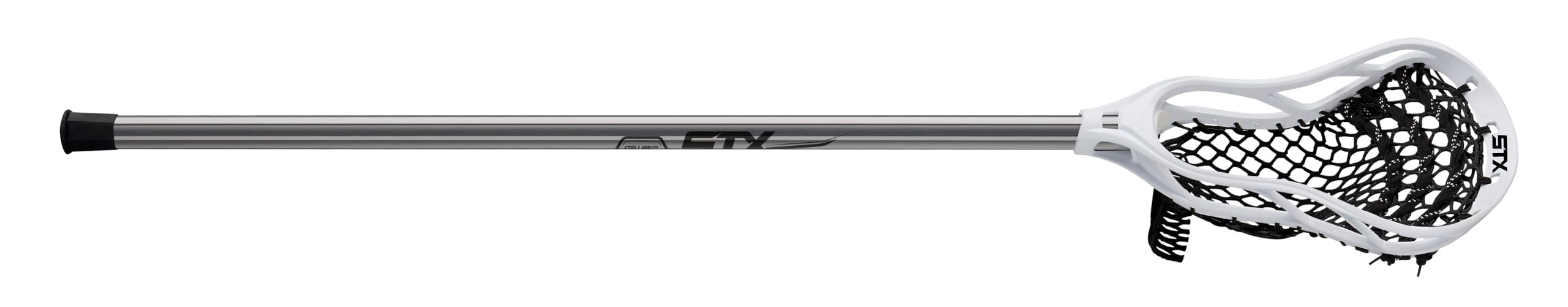 STX Lacrosse Stallion 50 Youth Lacrosse Complete Stick PlatinumWhite 39 product thumbnail 3