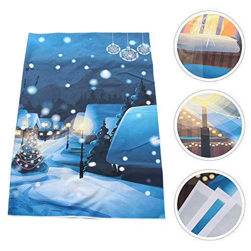 KESYOO Natal Fotografia Pano de Fundo Fotografia Fundo FamÃ­lia Festa DecoraÃ§Ã£o Bolo Mesa Banner F