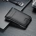 furid Genuine Leather Wallet for Men: Slim RFID Minimalist Wallets with Money Clip - Smart Pop Up Credit Card Holder for Front Pocket - Gifts for Husband Father on Birthday Anniversary