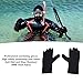 TOPINCN Diving Gloves, Portable Anti Slip 3mm 1 Pair Comfortable Multipurpose Snorkeling Gloves for Swimming (M)