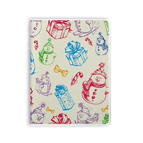 Carnet de notes Noël bonhomme de neige anti-pages blanches pour retrouver le plaisir d'écrire