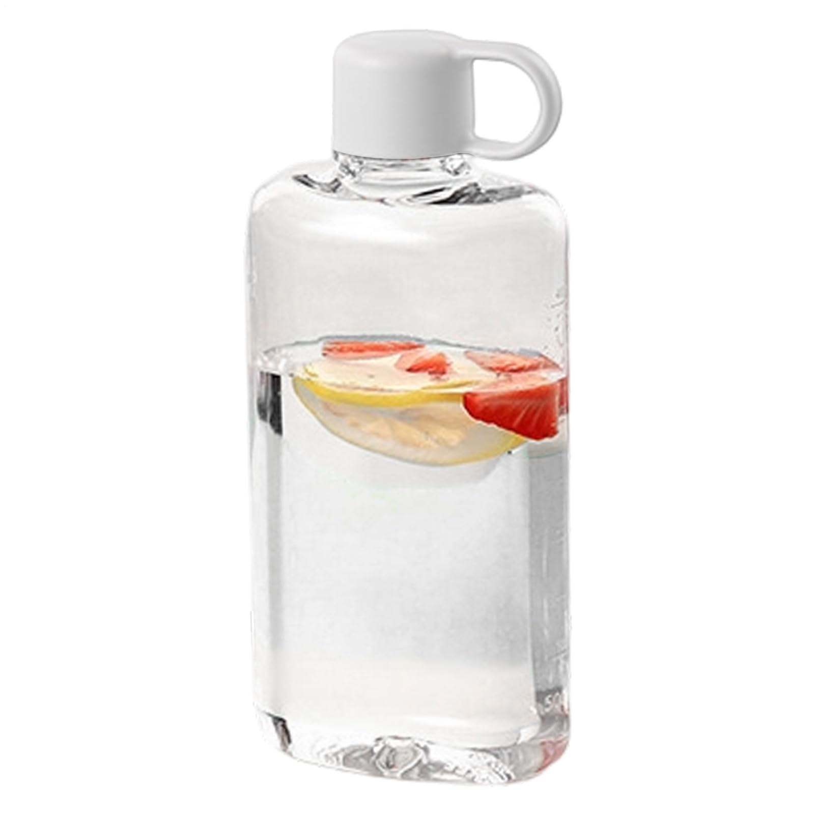Bouteille d'eau de poche 500ml étanche et gourde plate portable pour voiture
