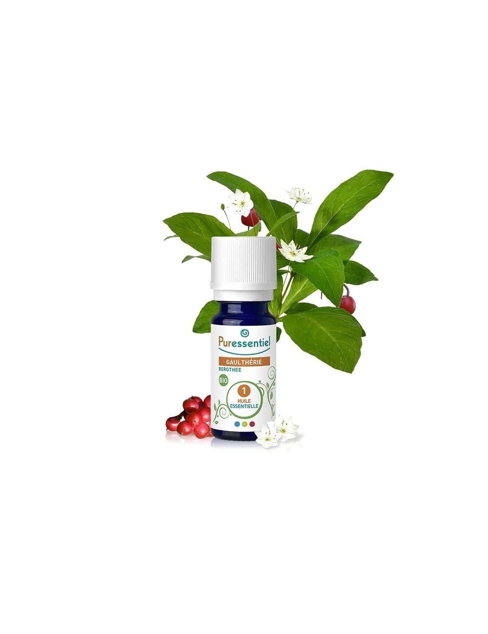 PuressentielOrganic Essential Oil - Wintergreen for Unisex - 0.3 oz Oil