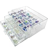 Lifewit Organizzatore Trasparente A 4 Livelli – Espositore In Plastica Per Profumi, Cosmetici, Cupcakes, Scrivania