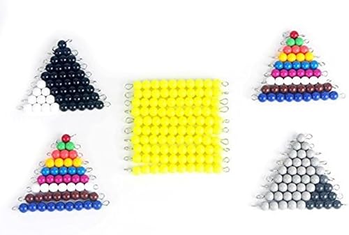 Miniatura 4 de DANNI Montessori Bebé Matemáticas Juguete Educativo Resta Serpiente Juego Matemáticas Ayudas Enseñanza Caja de Madera Colorido Plástico Tablero de