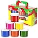 Fingerfarben 7 Artists Fingermalfarben Für Kinder-Gouache Farben Set Aus 6 Fingerfarben Je 60ml Auswaschbare Fingermalfarben Für Kinder Ungiftig