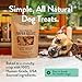 Portland Pet Food Company Pumpkin Dog Treats Healthy Biscuits for Small Medium & Large Dogs - Grain-Free, Human-Grade, All Natural Cookies, Snacks & Training Treats - Made in The USA - 3 Pack (5 oz)