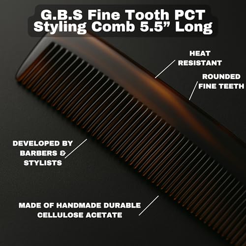 Peine de bolsillo 5 pulgadas GENTS para cabello y barba miniatura 3