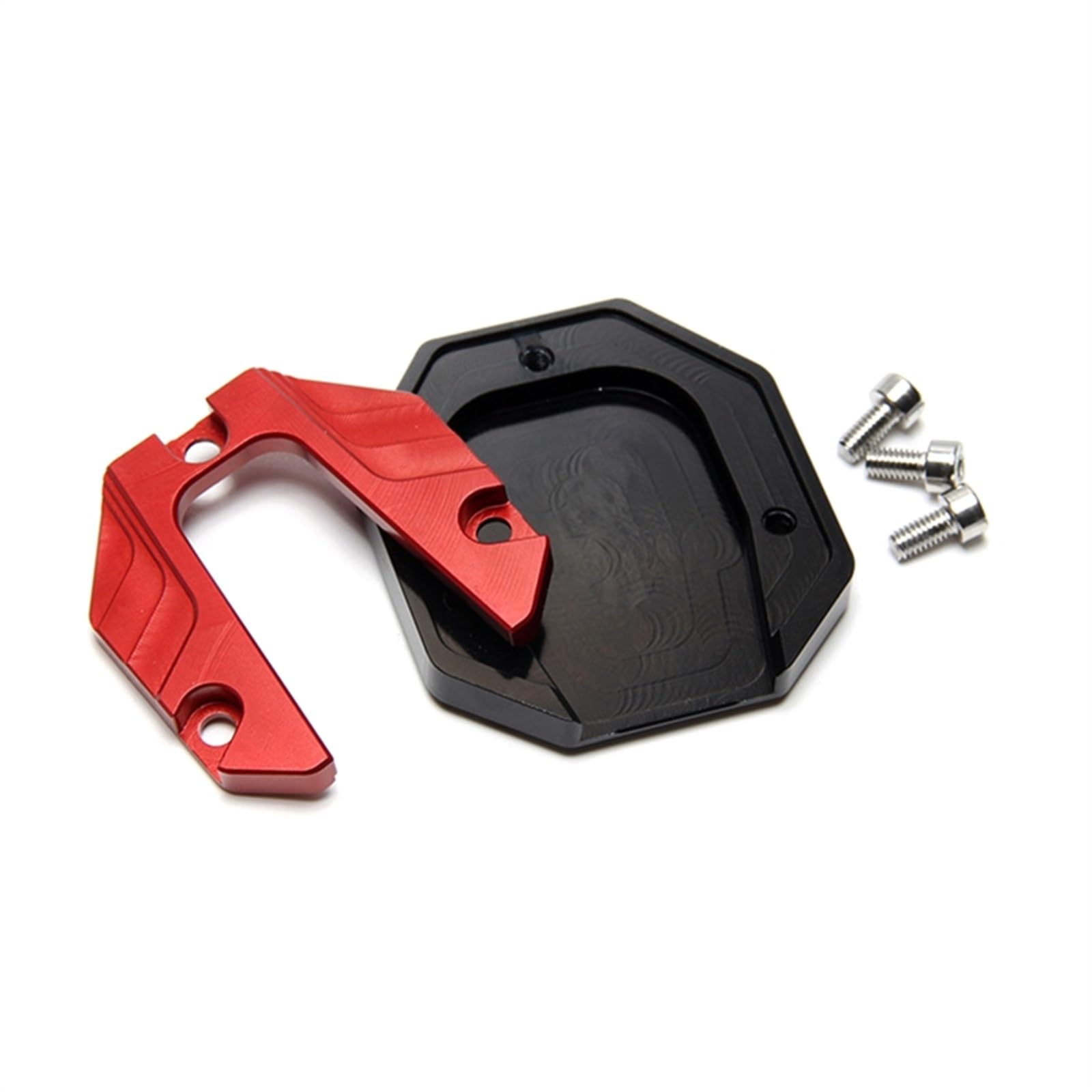 Moto Soporte Lateral pies Almohadillas Extensión de Soporte Lateral para Motocicleta Scooter, Accesorios para Ho&nda Xre 300 SH 125