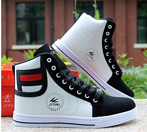 King Ma Men's Fashion Casual Shoe High Top Sport Sneaker Boot2