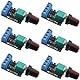 VISSQH 6 Stücke PWM motor drehzahlsteller，5V 12V 10A Motor Drehzahlregler Modul Mini DC Motor PWM Drehzahlregler mit Schalterfunktion