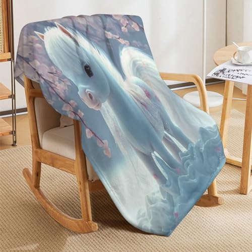 Couverture cute cheval un cocon de douceur moelleuse pour toute la famille - 8