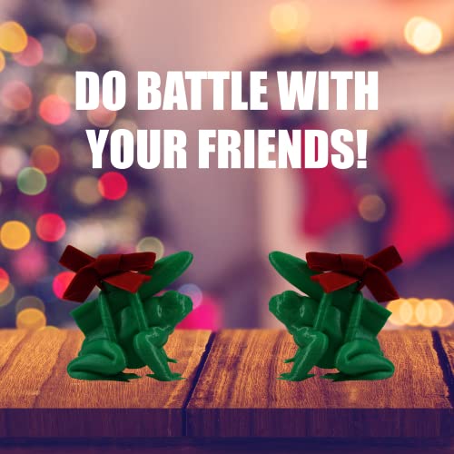 The Missile Toad - Decoração de Natal engraçada | Alternativa de decoração de visco de piada para a