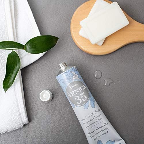 Dulàc Arnica Gel Cream Extra Strong 50ml Great for Muscle and Joint Massage, Even After Sports, Made in Italy with 35% Organic Arnica Montana, Cooling Effect
