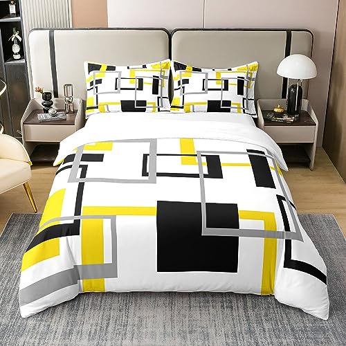 Housse de couette géométrique pour chambre d'enfant moderne - 2