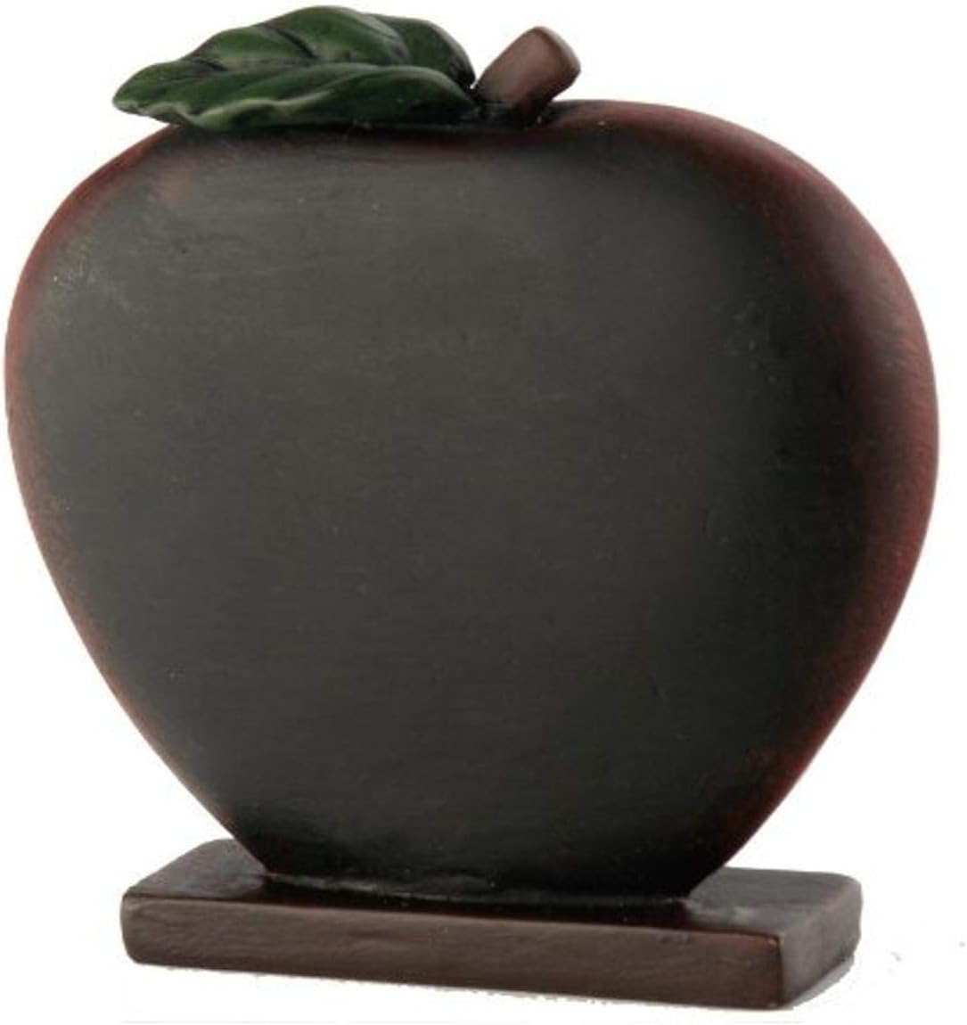 October Hill Decorative Black Chalkboard Apple Place Card Holder/Menu Buffet Label, Mini