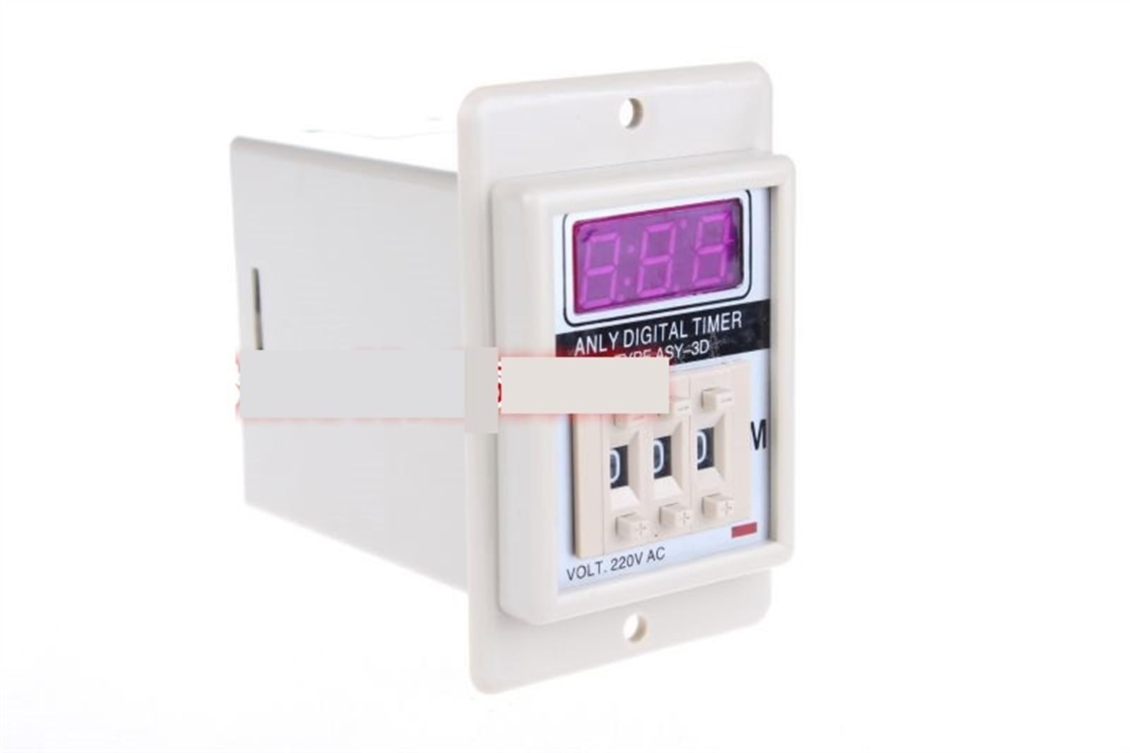 Relé de retardo para evitar sobrecalentamiento con temporizador programable ASY-3D CA 220V 3