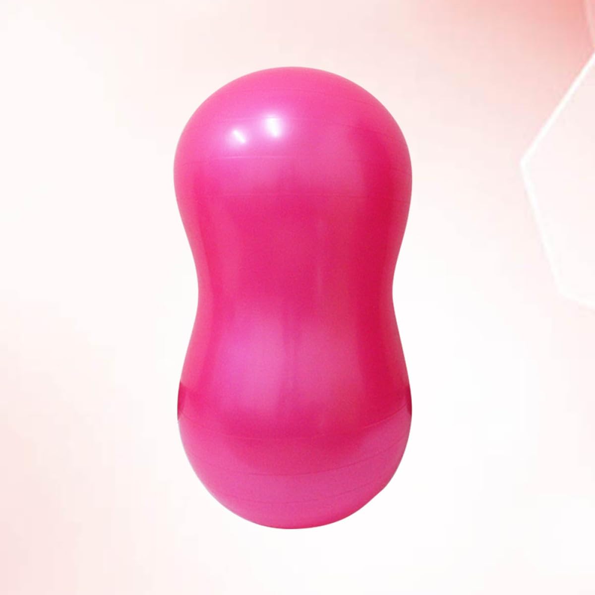 BESTonZON Pelota De Yoga Antiexplosión Gruesa Forma De Cacahuete para Ejercicios De Equilibrio y Estabilidad Yoga y Pilates