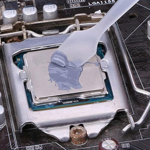 Image of 10g Thermal Paste Grey, Silicone Heat Sink Compound Conductive Grease for CPU, GPU, Chipset, Heatsink, PC Cooling - High Performance Thermal Grease for Laptop /Desktop