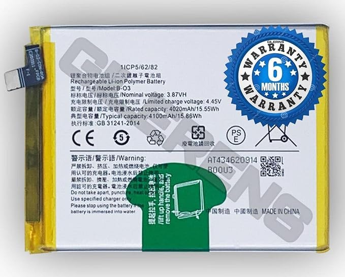 Image of Original B-O3 Battery for VIVO Y73S Battery with 6 Month Warranty**** (A006)
