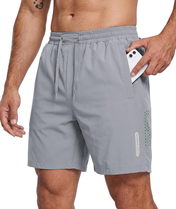 Short de sport homme à séchage rapide pour vos entraînements d'été en plein air