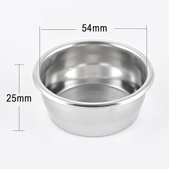 54mm Portafilter Filter Basket for Breville Espresso Machines, Fits 18-22g Breville Sage Espresso machines Express,Bambino,Bambino Plus BES450,BES880,BES810BSS,BES860XL,BES870XL,BES878