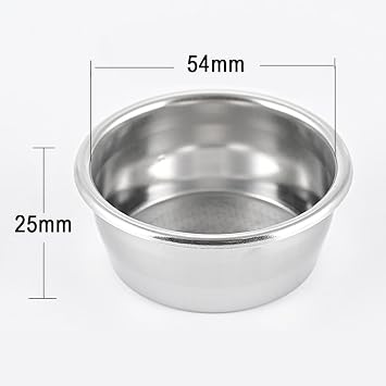 54mm Portafilter Filter Basket for Breville Espresso Machines, Fits 18-22g Breville Sage Espresso machines Express,Bambino,Bambino Plus BES450,BES880,BES810BSS,BES860XL,BES870XL,BES878