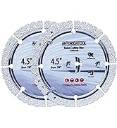 Antengdatool 4-1/2 Inch Metal Cutting Diamond Blade, 4.5"x 7/8"-5/8" Fast and Smooth Cut Off Whee...