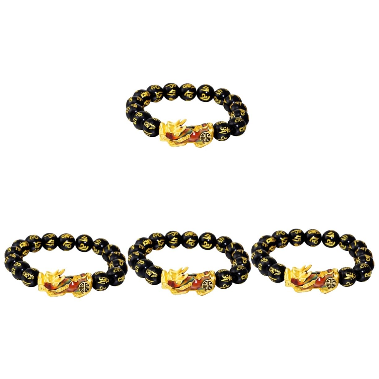 GALPADA 3 Piezas pulsera atraer riqueza decoración 2023 chino brazaletes hombre brazalete hombre the pulsera china para hombre pulsera de proteccion Afortunado Porcelana