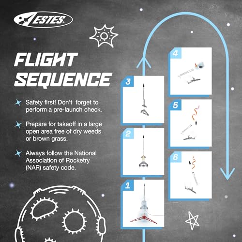 Estes 7280 Gryphon Rocket-Building Kit, Intermediate Flying-Rocket-Model Kit for Ages 10+ - Image 6
