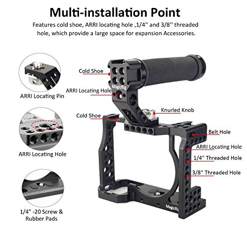 Image of A7RIII /A7III /A7M3 /A7R3 Cage for Sony A7R Mark III /ILCE-7RM3