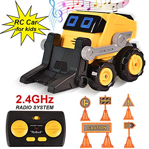 BIBIELF RC Remote Control Car for Boy Toy, Construction Vehicle Kids Toys