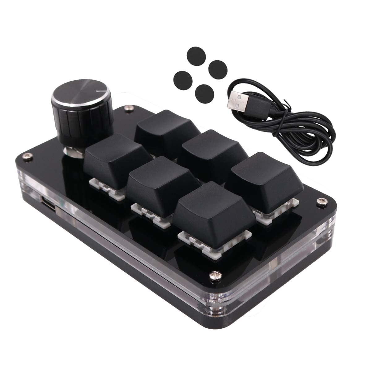 Clavier Gamer Une Main G-Lab Keyz Thorium - 38 Touches RVB, 3 Macros | Pour PC, PS5, Xbox