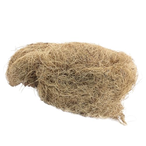 suiwotin 1 Pack Coconut Husk Fiber 1.1 pounds Natural Coconut Shell Fiber Silk for Pot Plants Orchids