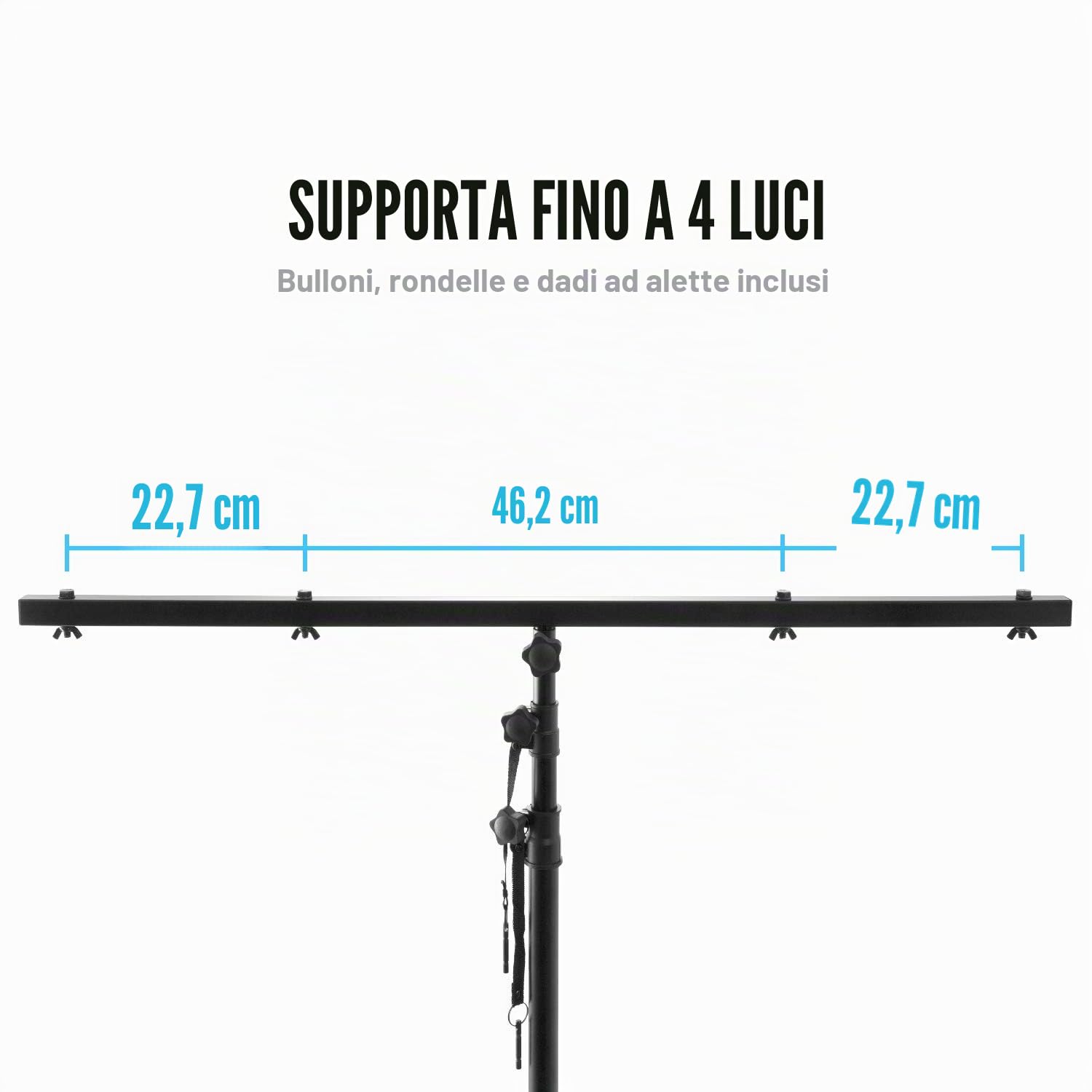 Stativo luci per fotografi TIGER LIS7-BK