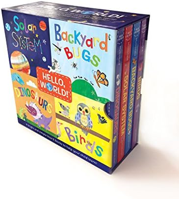 Hello, World! Boxed Set: Solar System; Dinosaurs; Backyard Birds; Bugs