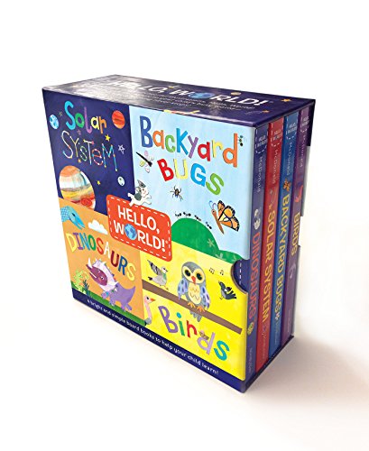 Hello, World! Boxed Set: Solar System; Dinosaurs; Backyard Birds; Bugs #TOP25